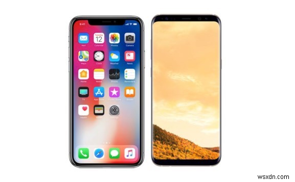 iPhone X 対 Samsung Galaxy S8 – ショーストッパーは誰?