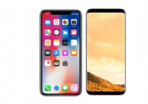 iPhone X 対 Samsung Galaxy S8 – ショーストッパーは誰?