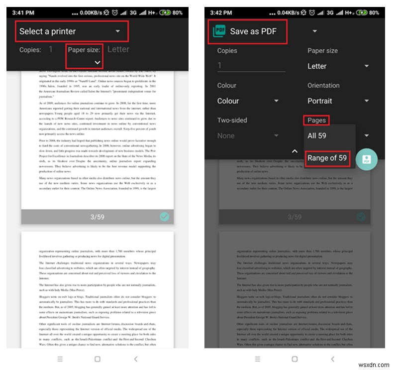 Android と iOS で PDF からページを抽出する方法