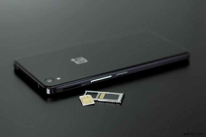 Android での SIM Not Provisioned エラー メッセージ