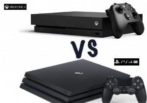 勝つのは誰か:ソニーの PlayStation 4 Pro または Xbox One X