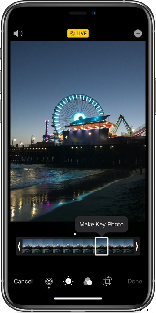 iPhone で長時間露光の写真を撮る方法