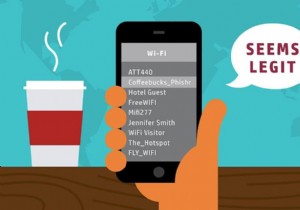 公衆 Wi-Fi ネットワークを安全に使用するための 6 つのヒント