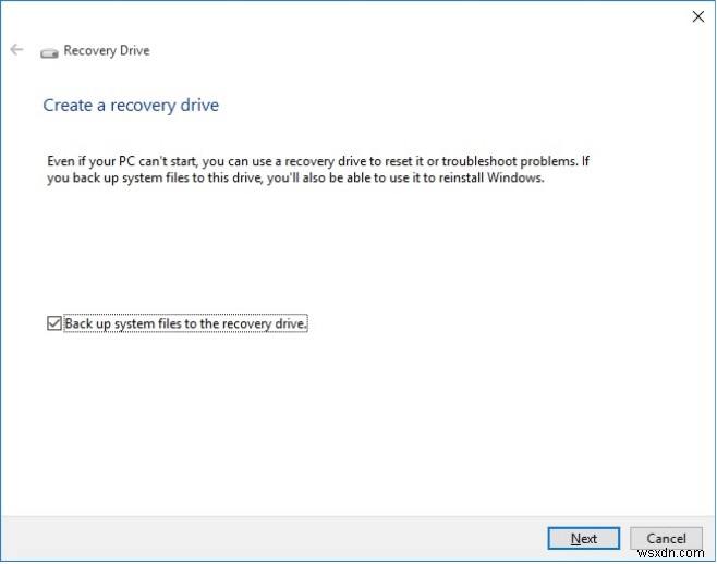 Windows 10 で Recovery Drive is Full エラーを修正する方法