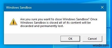 Windows 10 サンドボックスを使用して信頼できないソフトウェアを実行する方法