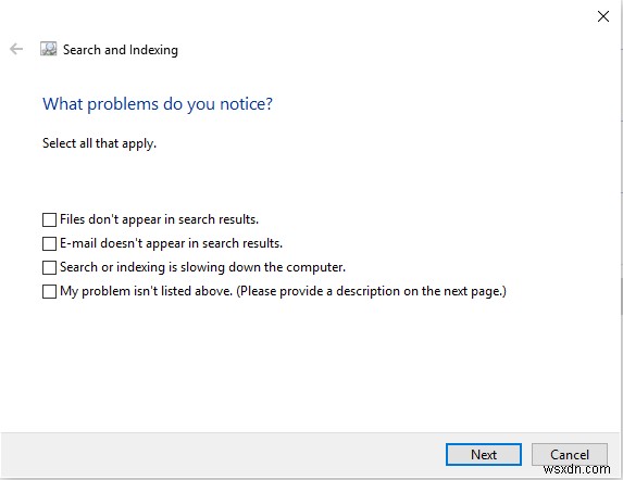 Windows 10 でスタート メニューの検索が機能しない問題を修正する方法
