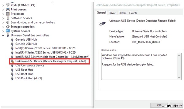 {FIXED}:Windows 10 での USB Device_Descriptor_Failure エラー