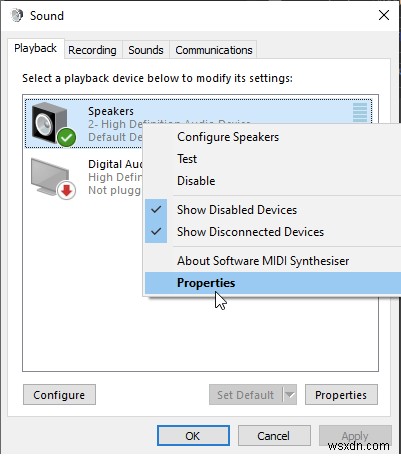 Windows Audio Device Graph Isolation ( Audiodg.Exe ) の高い CPU 使用率を修正する方法