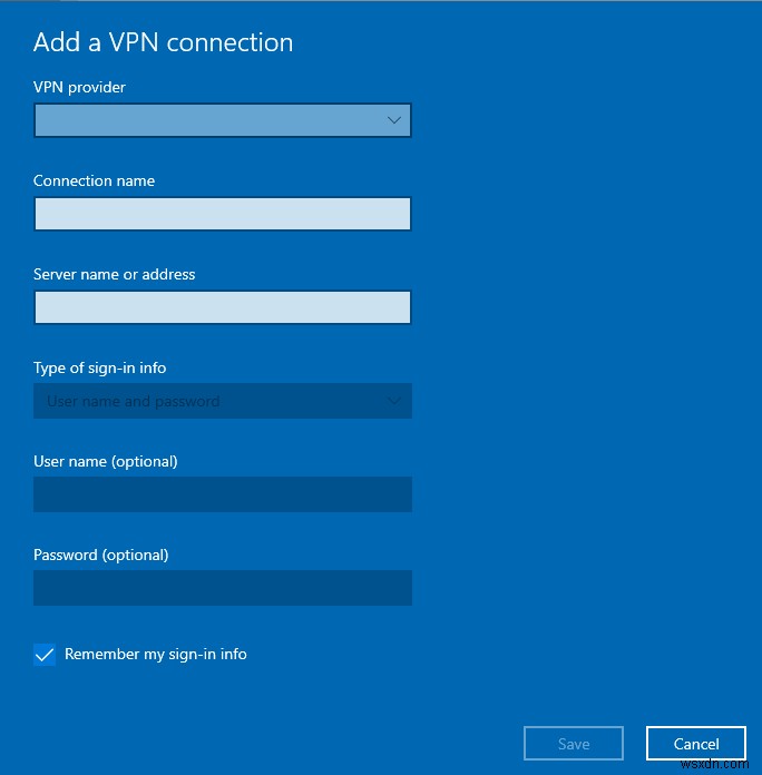Windows 10 で VPN をセットアップする方法