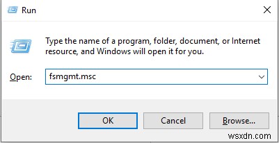 Windows 10 で共有ファイルとフォルダを表示する手順