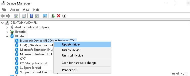 PC で Windows 10 Bluetooth ドライバを更新、インストール、ダウンロードする