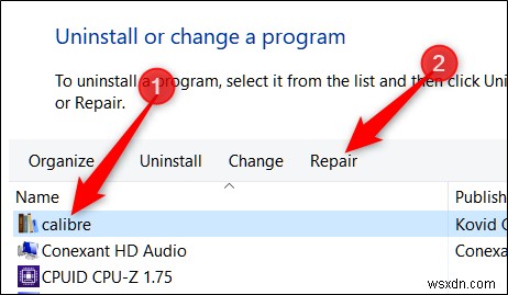 Windows 10 で破損したプログラムを修復またはアンインストールする方法