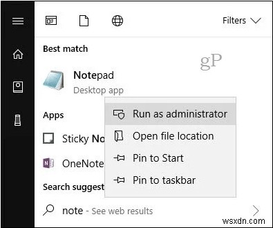 Windows 10 PC でホスト ファイルを編集する方法