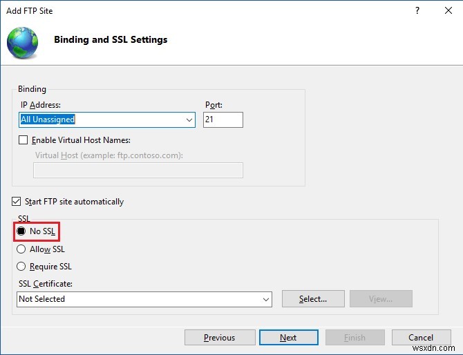 Windows 10 で FTP サーバーをセットアップおよび管理する方法