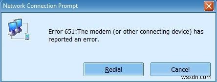 Windows 10 でエラー 651 を修正する方法