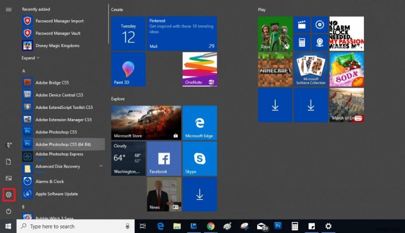 Windows 10 でタスク ビュー機能を使用する方法