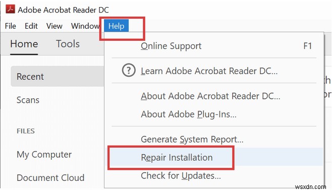 プリンターが Adob​​e Reader に表示されませんか?修正方法 (Windows 10)