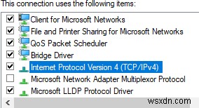 Windows 10 で IP アドレスを変更する手順