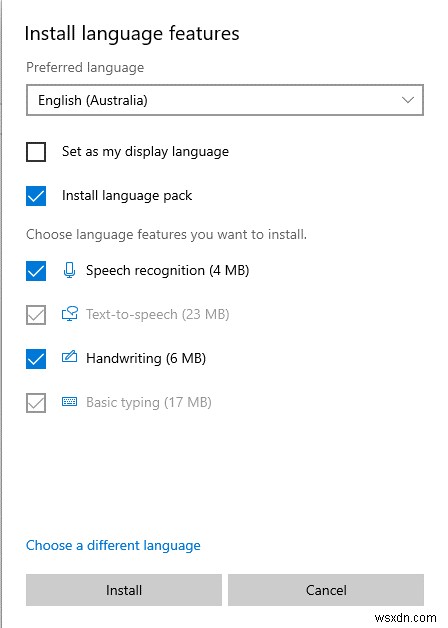 Windows 10 で言語設定を変更する方法