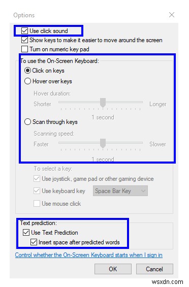 Windows 10 でオンスクリーン キーボードを使用するためのヒントとコツ