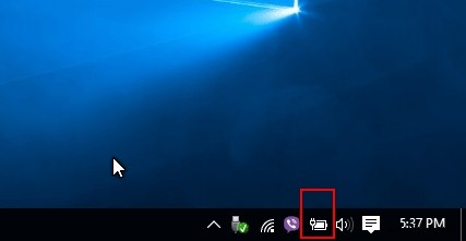 Windows 10 でなくなったバッテリー アイコンを復元する方法