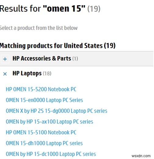 HP Omen 15 ドライバーの更新方法