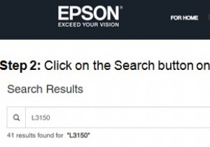 Windows 10 で Epson L3150 ドライバをダウンロードしてインストールする方法
