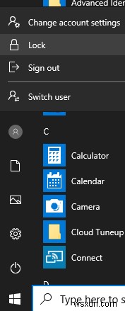 Windows 10 をロックする 10 の興味深い方法