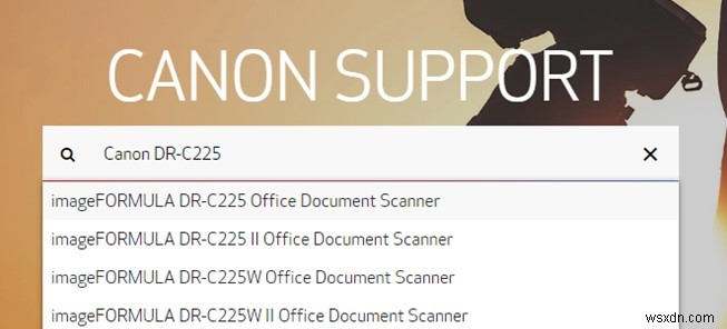 Windows 10 で Canon DR-C225 ドライバの問題を修正する方法