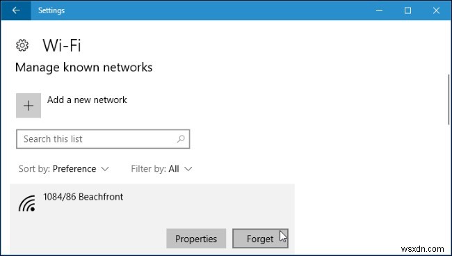 Windows 10 で保存された WiFi ネットワークを削除する 3 つの簡単な方法