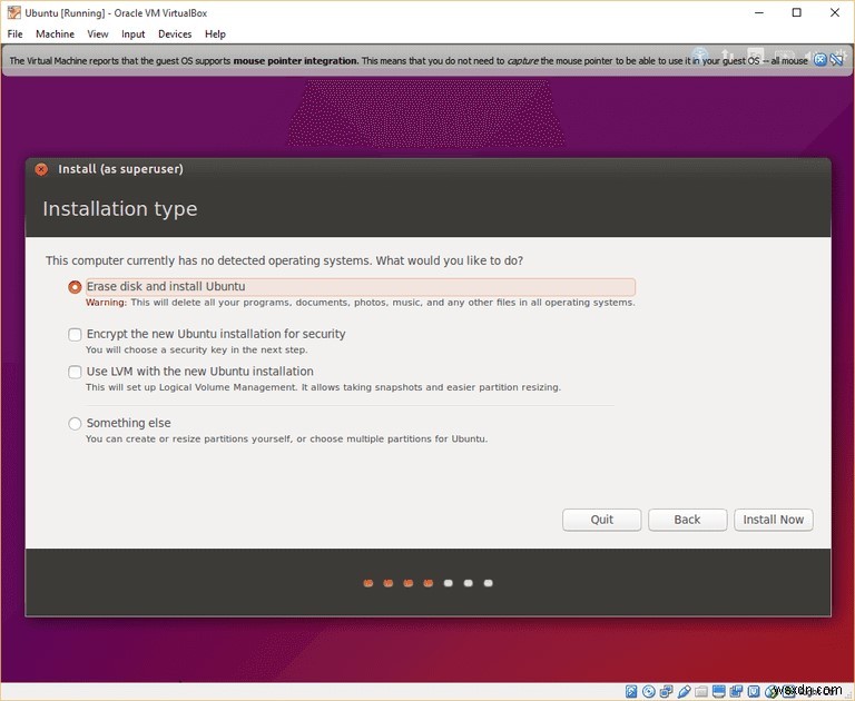 Virtualbox を使用して Windows 10 に Ubuntu をインストールする方法