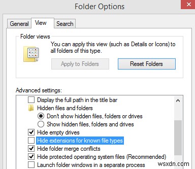 Windows 10 でファイル拡張子を表示するにはどうすればよいですか?