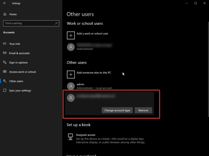 Windows 10 から PIN とサインイン オプションを削除する方法