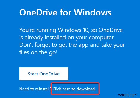 Windows 10 で OneDrive の同期の問題を修正する方法