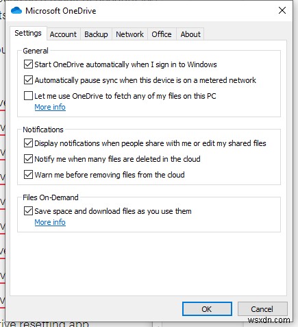 Windows 10 で OneDrive の同期の問題を修正する方法