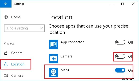 Windows 10 で位置追跡を無効にする方法
