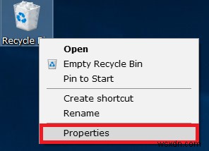 Windows 10 でファイルをごみ箱に送らずに直接削除する