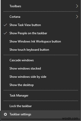 Windows 10 タスクバーをカスタマイズする方法