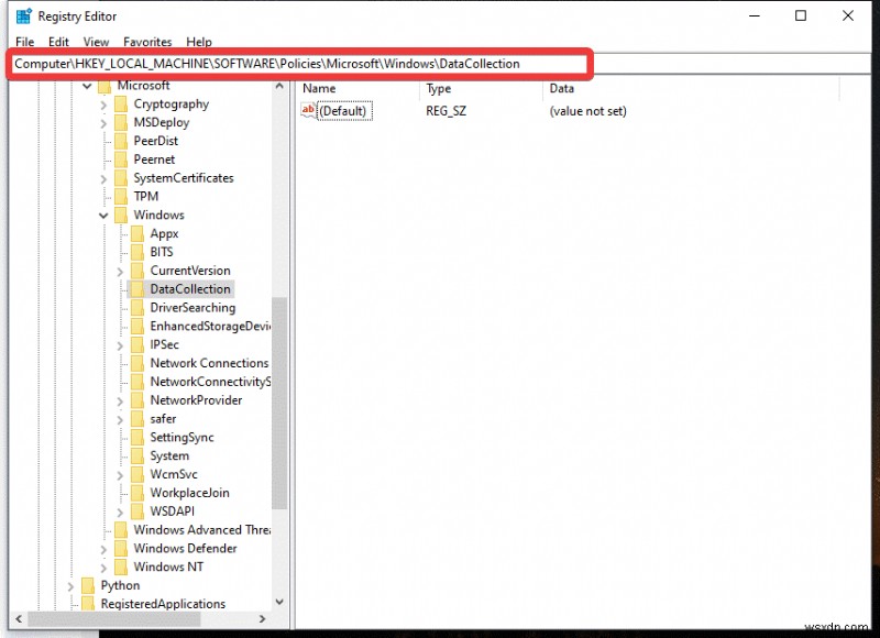 Windows 10 でテレメトリとデータ収集を無効にする方法