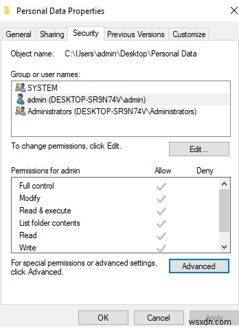 Windows 10 のフォルダーとファイルの所有権を取得する方法