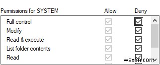 Windows 10 のフォルダーとファイルの所有権を取得する方法