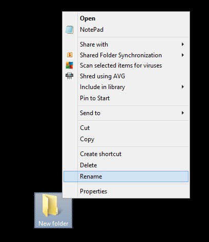 Windows 10 で非表示のフォルダを作成する方法