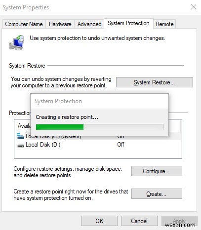 Windows 10 でシステム ファイルをバックアップする方法