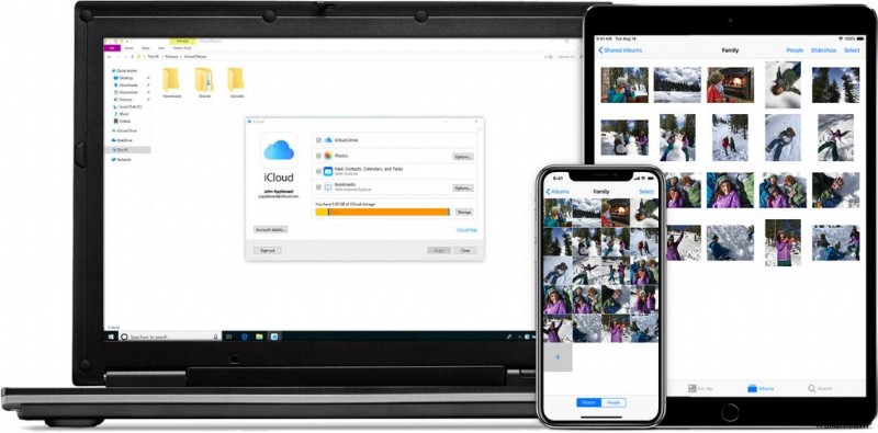 Windows 10 に iCloud を設定し、iCloud カレンダーからスパムを削除する方法