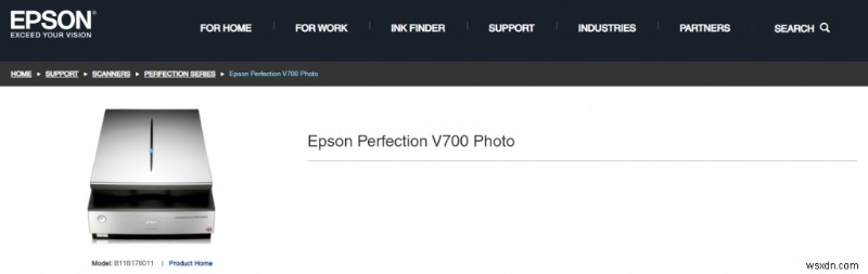 Windows 10 用の Epson Perfection V700 ドライバをダウンロードする方法