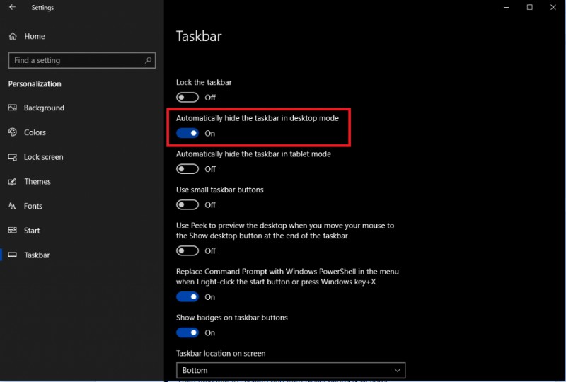 Windows 10 タスクバーの問題を修正する方法