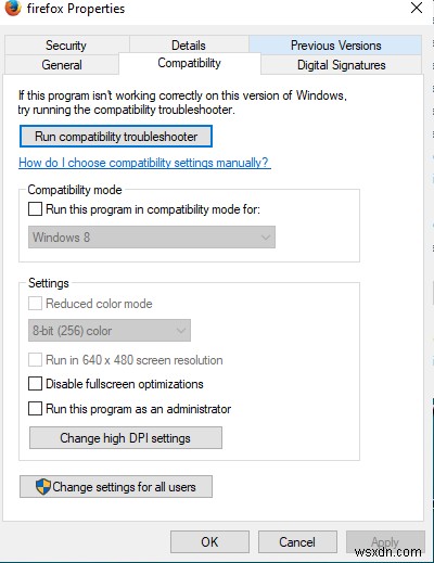 Windows 10 で古いプログラムを互換モードで実行する方法