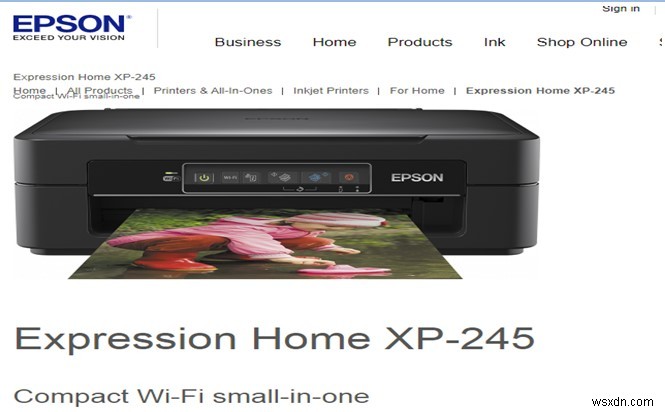 Windows 10 で Epson XP 245 ドライバをダウンロードする方法