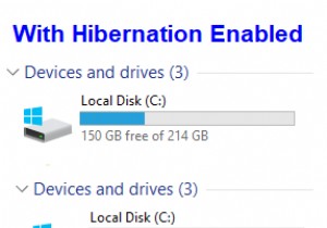 Windows 10でhiberfil.sysを削除して休止状態を無効化する方法