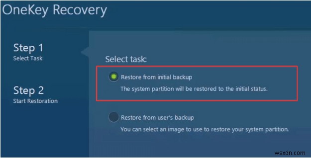 Windows 10 で Lenovo Recovery を実行する方法 